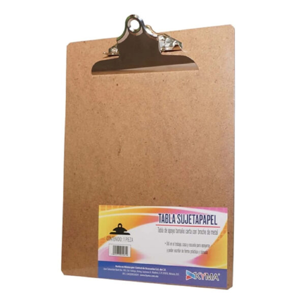 TABLA AGARRA PAPEL CARTA