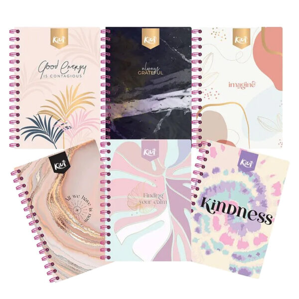 CUADERNO ESPIRAL FORMA FRANCESA RAYA 100 HOJAS DO KIUT