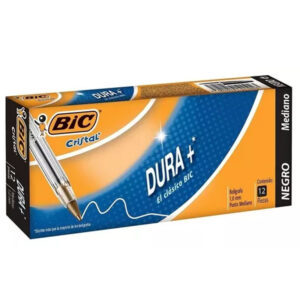 BOLIGRAFO MEDIANO C/12 BIC M250 - Negro