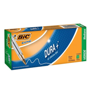 BOLIGRAFO MEDIANO C/12 BIC M250 - Verde
