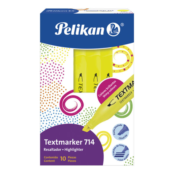 MARCATEXTO 714 AMARILLO       C/10