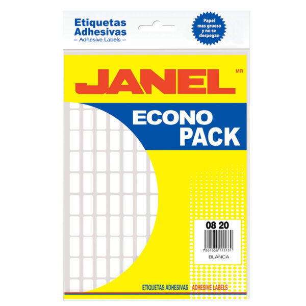 ETIQUETA ADHES. BCA. ECONO P.JANEL