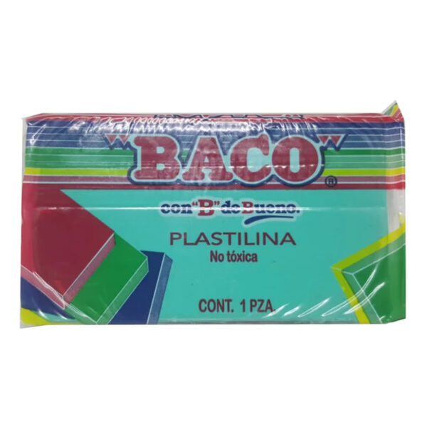 PLASTILINA MARQUETA AGUA            BACO