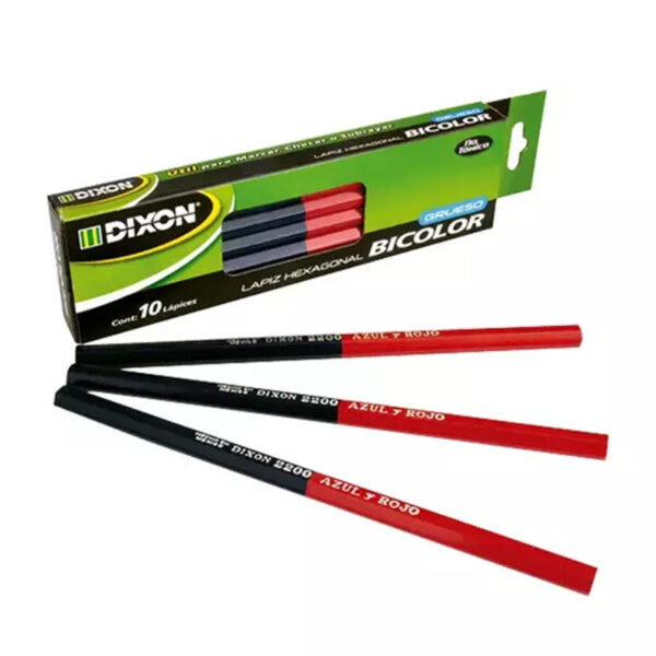 LAPIZ BICOLOR  GRUESO       C/010  DIXON