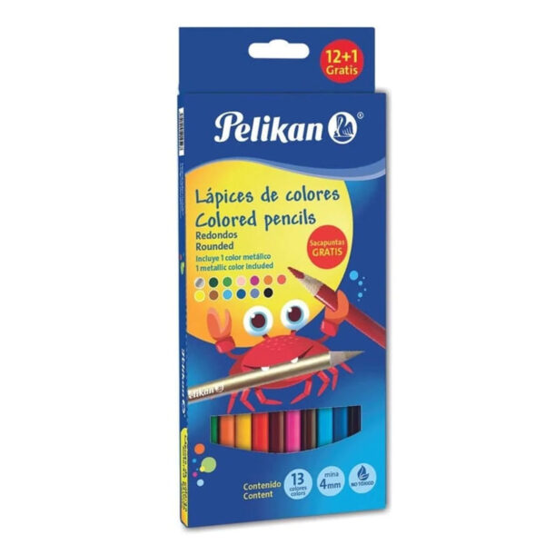 LAPIZ DE COLOR C/12+1 LARGOS     PELIKAN