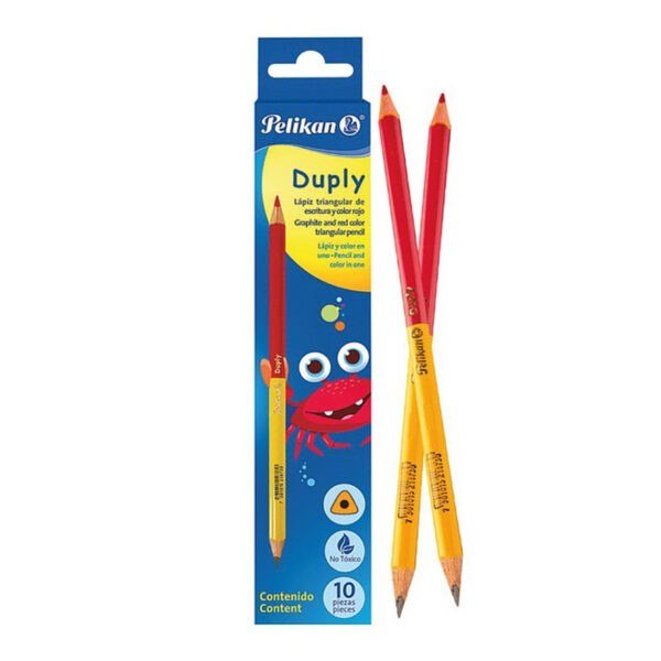 LAPIZ BICOLOR DUO TR.       C/010 PELIKA