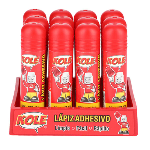 LAPIZ ADHESIVO 11 GRS KOLE   C/12 KOLALO