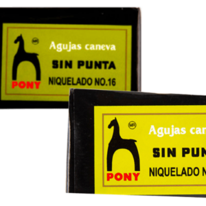 AGUJA CANEVA SIN PUNTA #16 CON 25 CONFETTI