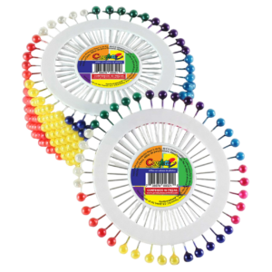 ALFILERES DE CABEZA CON 36 ROSETAS COLORES SURTIDOS CONFETTI