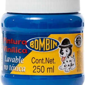 PINTURA VINILICA 250 ML BONBIN - AZUL