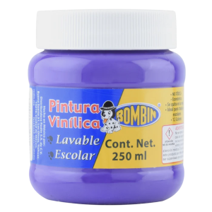 PINTURA VINILICA 250 ML BONBIN - MORADO