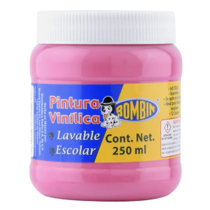 PINTURA VINILICA 250 ML BONBIN - ROSA