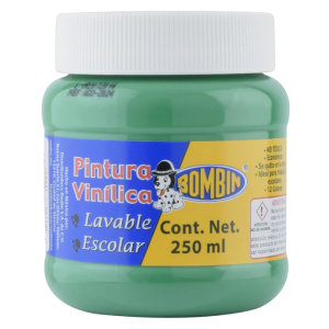 PINTURA VINILICA 250 ML BONBIN - VERDE