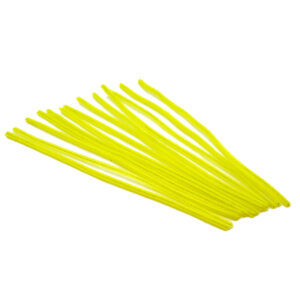 LIMPIAPIPAS CON 100 CONFETTI - AMARILLO CANARIO