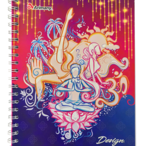 CUADERNO PROFESIONAL DOBLE ARILLO 100 HOJAS DISE?O ARIMANY - RAYA