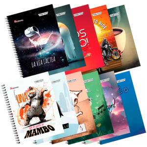 CUADERNO PROFESIONAL PASTA SEMIDURA 100 HOJAS TRENDY ARIMANY - CUADRO 7