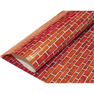 PAPEL PARA REGALO COUCHE LADRILLO MEDIANO CON 10 JANEL