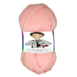 ESTAMBRE ACRILICO 50 GRAMOS CONFETTI - ROSA PASTEL