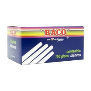 GIS BLANCO MOLDEADO CON 150 PIEZAS BACO