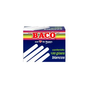 GISES DE COLORES MOLDEADOS BACO - CAJA CON 100