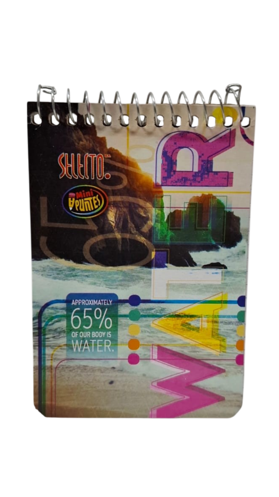 LIBRETA DE APUNTES 1/8 ESPIRAL DE 40 HOJAS SELECTO - Imagen 3