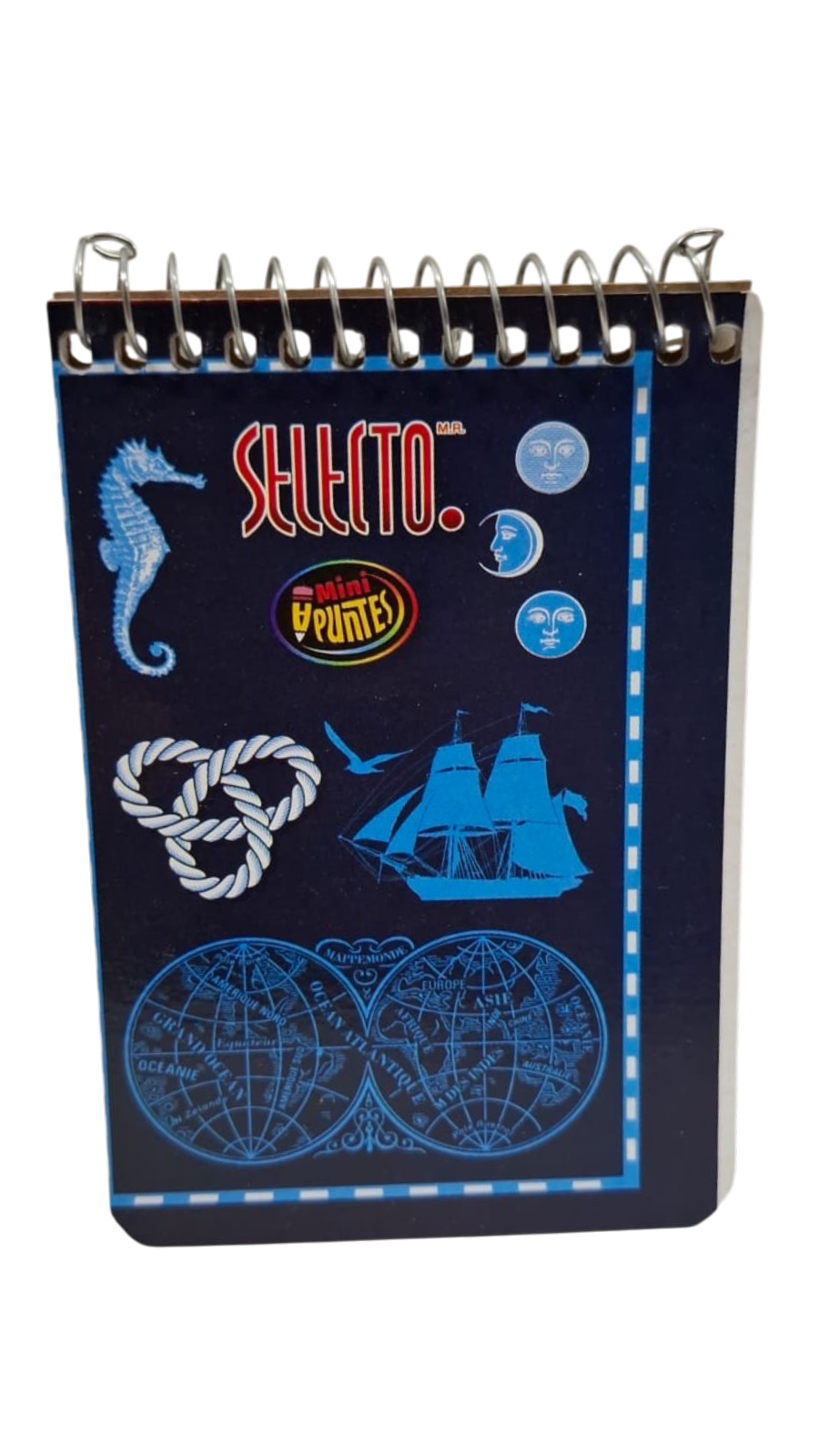LIBRETA DE APUNTES 1/8 ESPIRAL DE 40 HOJAS SELECTO - Imagen 5