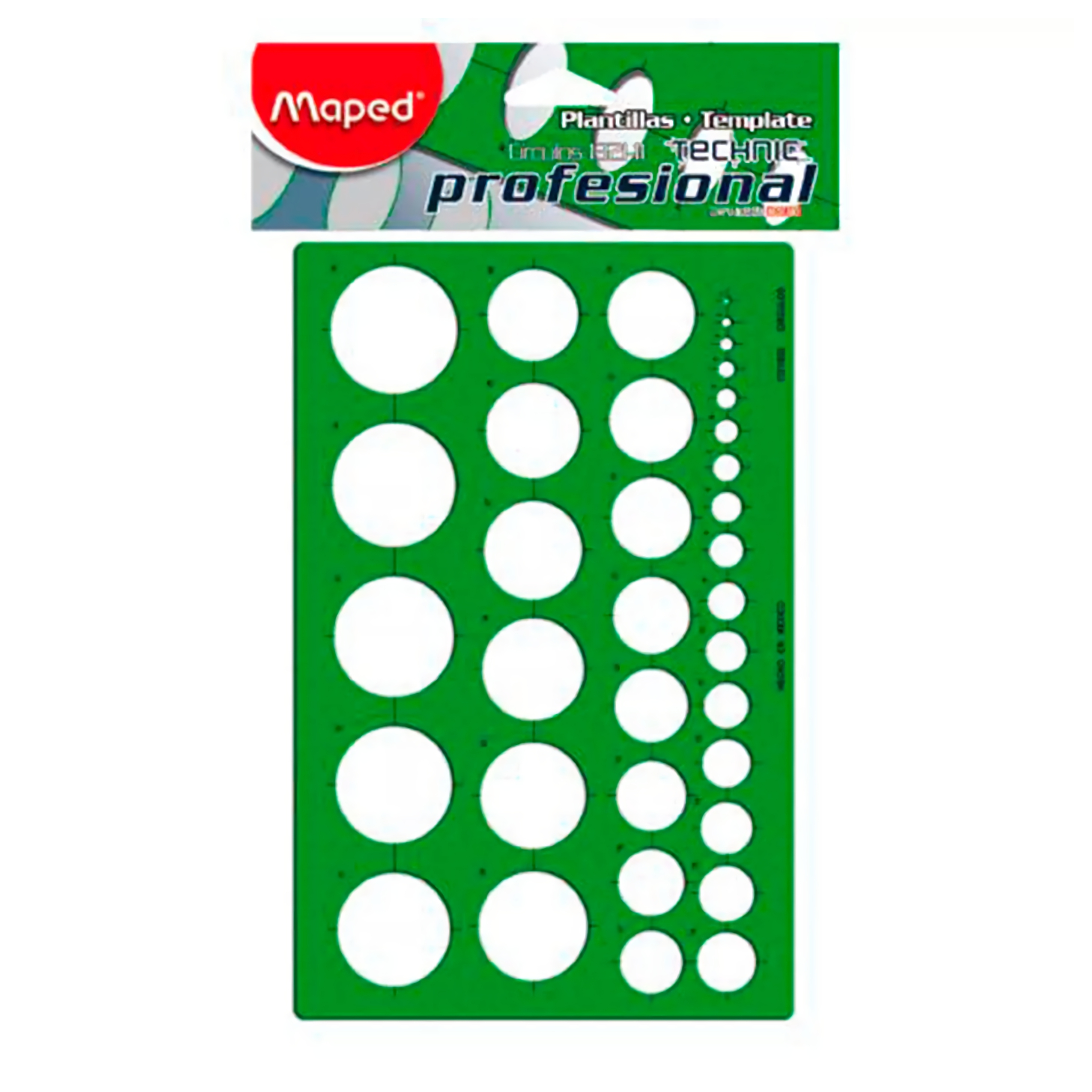 PLANTILLA DE CIRCULOS #22 370224 SILCO - MAPED