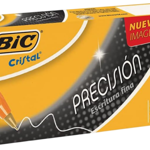 BOLIGRAFO PUNTO FINO F290 CON 12 PIEZAS BIC - NEGRO
