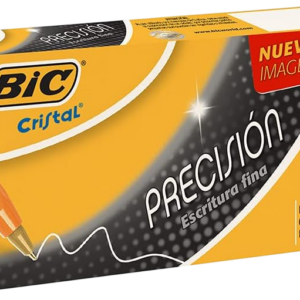 BOLIGRAFO PUNTO FINO F290 CON 12 PIEZAS BIC - ROJO