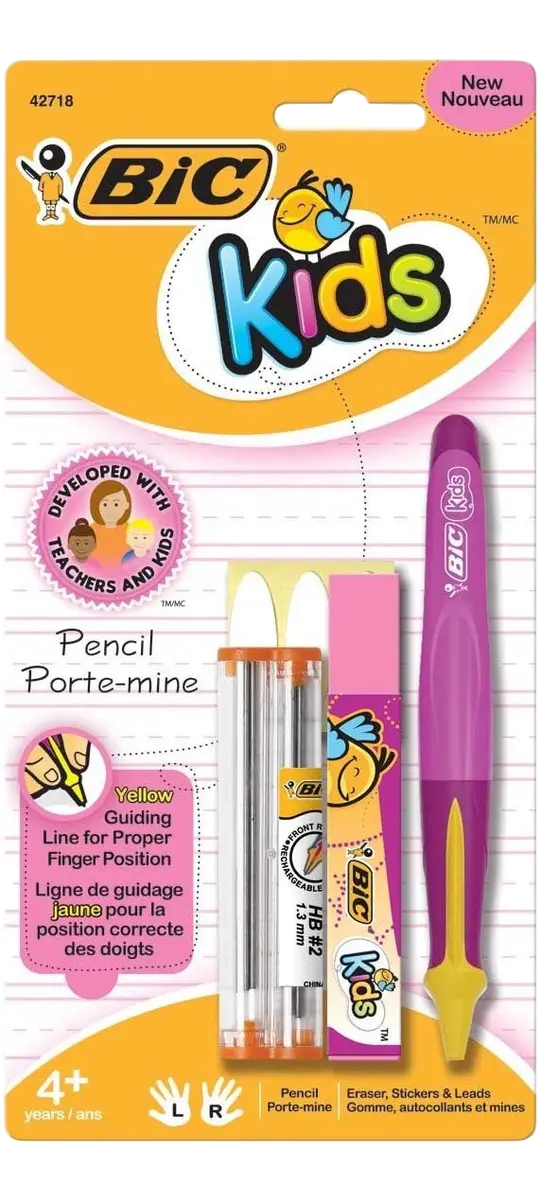 PORTAMINA 1.3MM EVOLUTION KIDS ROSA BIC - Imagen 2