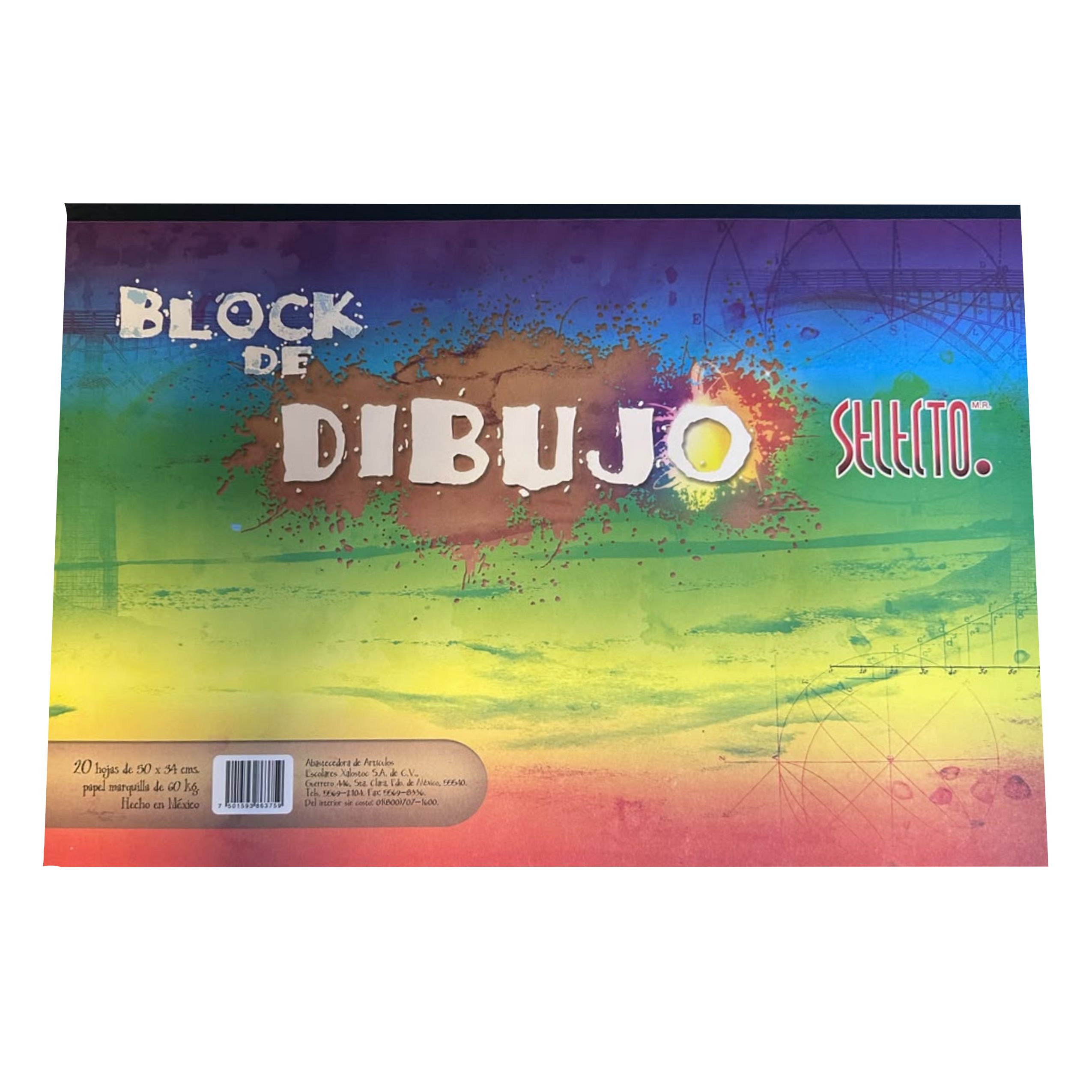 BLOCK MARQUILLA CON 20 HOJAS DE 50 X 34CM SELECTO