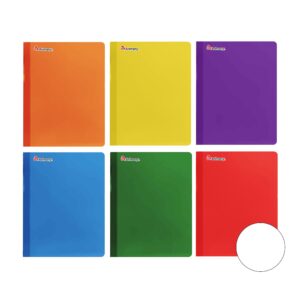 CUADERNO COSIDO FORMA FRANCESA UNICOLOR BLANCO 100 HOJAS ARIMANY