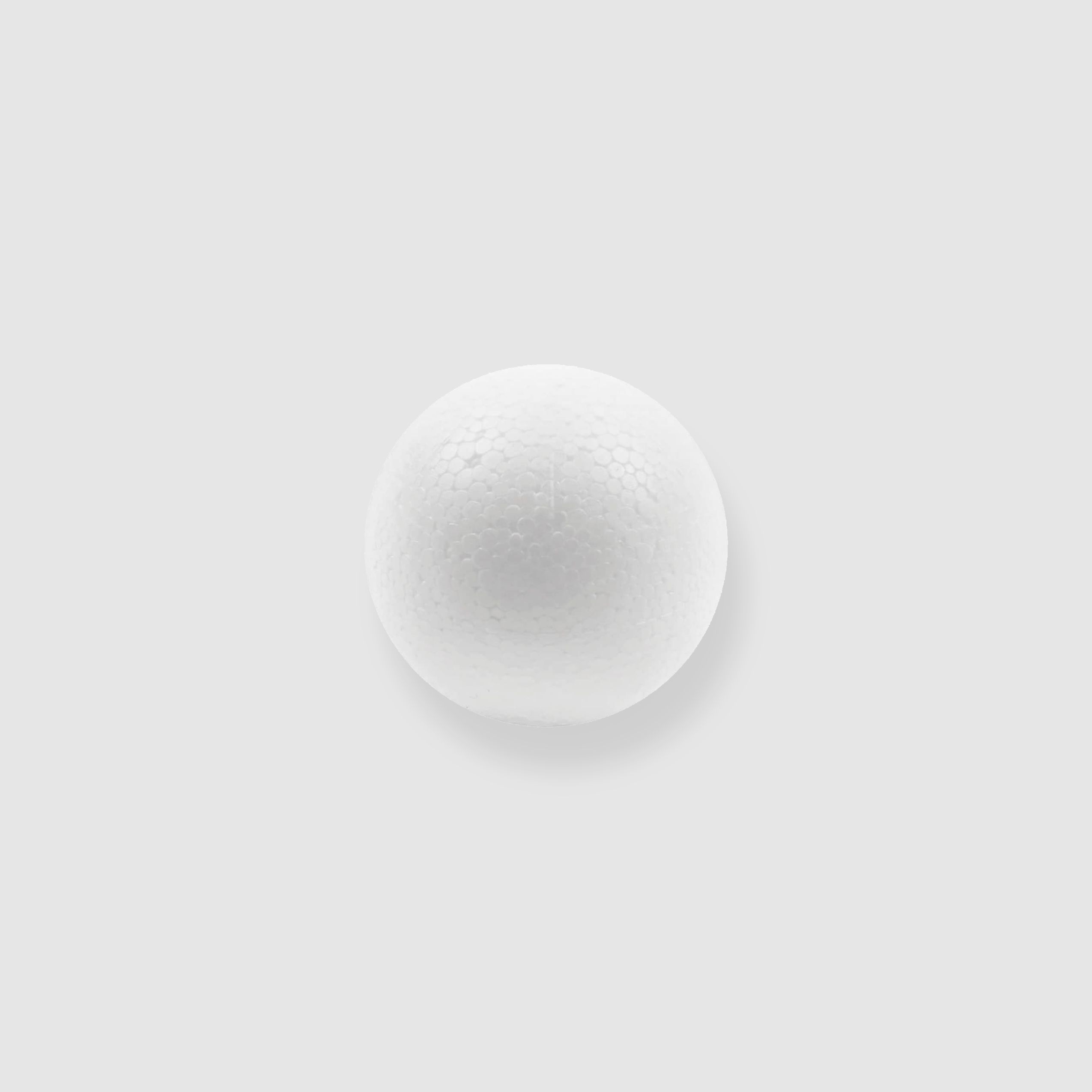 BOLA DE UNICEL 57MM #5 CON 100 PIEZAS NAVIEMPAQUE