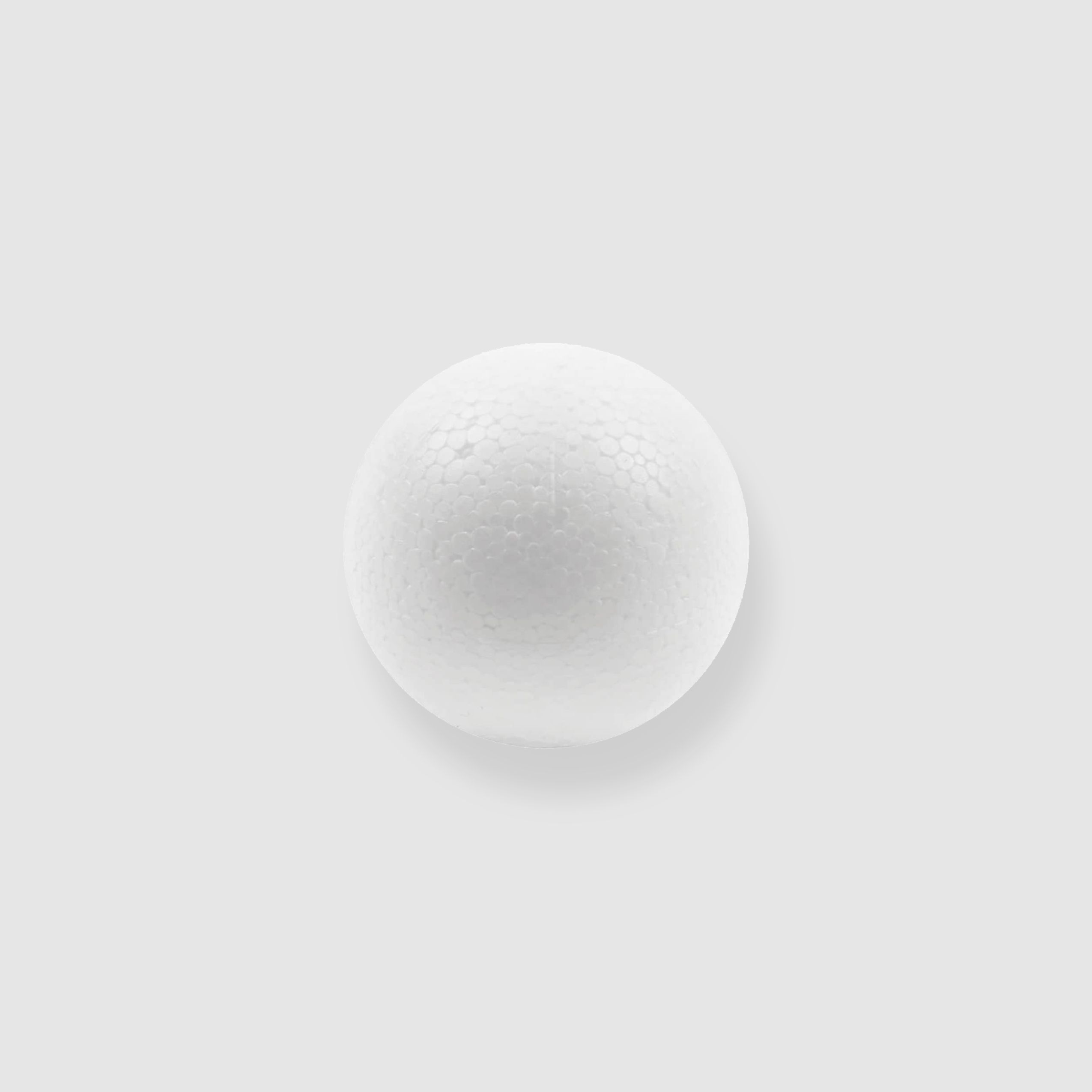 BOLA DE UNICEL 65MM #5A CON 100 PIEZAS NAVIEMPAQUES