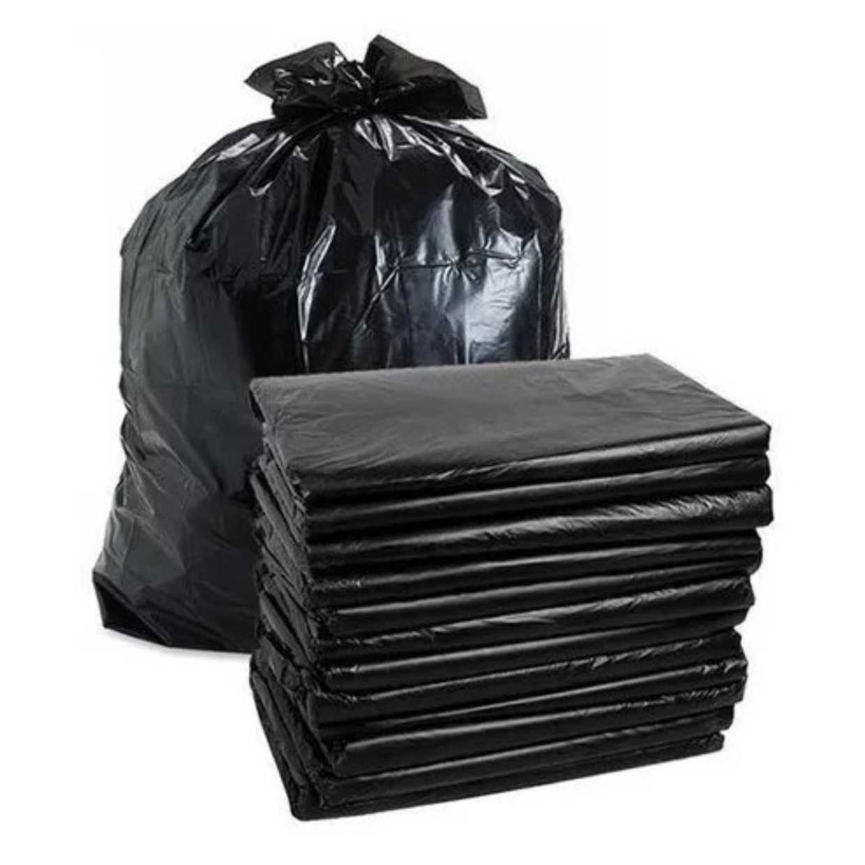 BOLSA NEGRA PARA BASURA 90 X 120CM CALIBRE 300 1KG