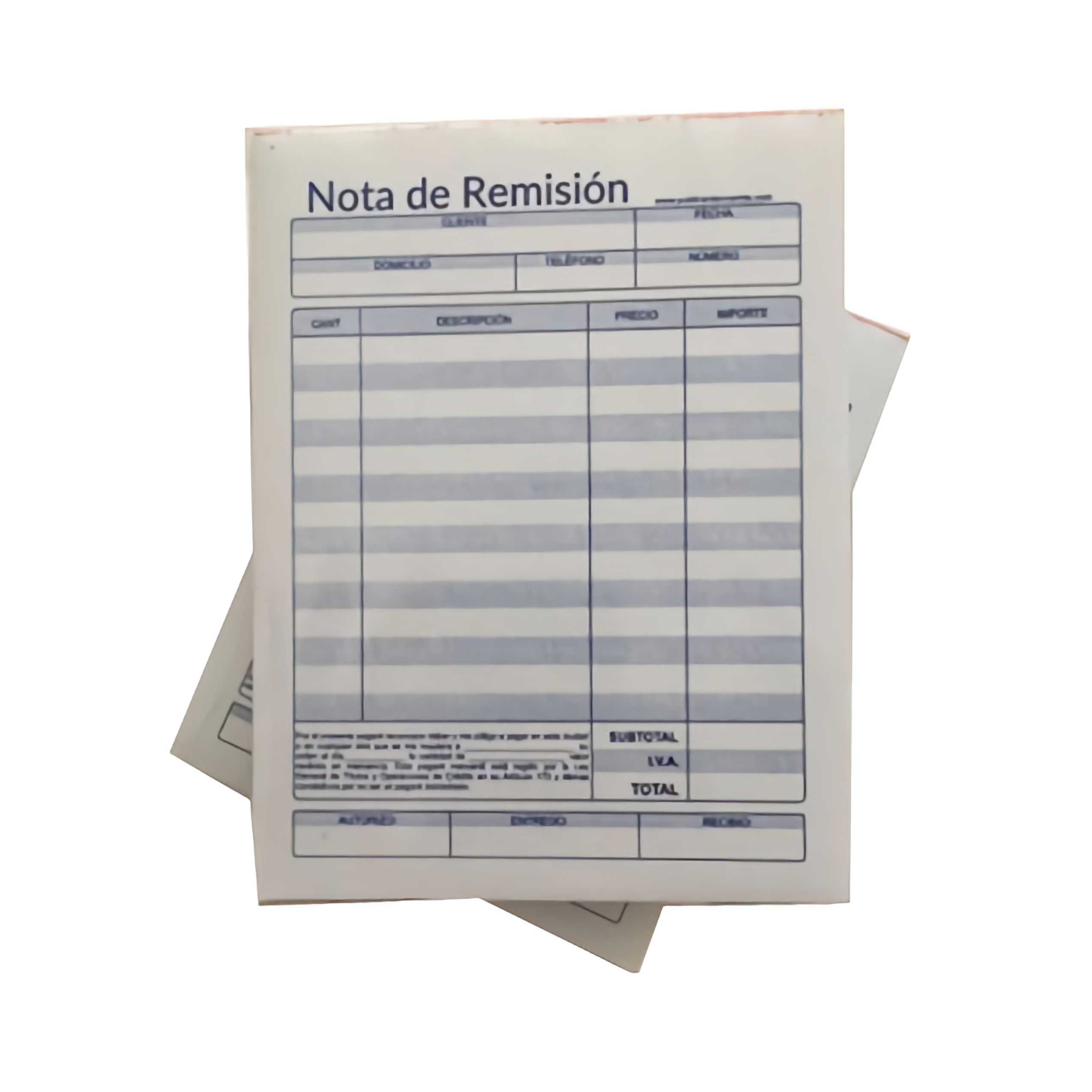 BLOCK REMISION 1/4 DUPLICADO SELECTO