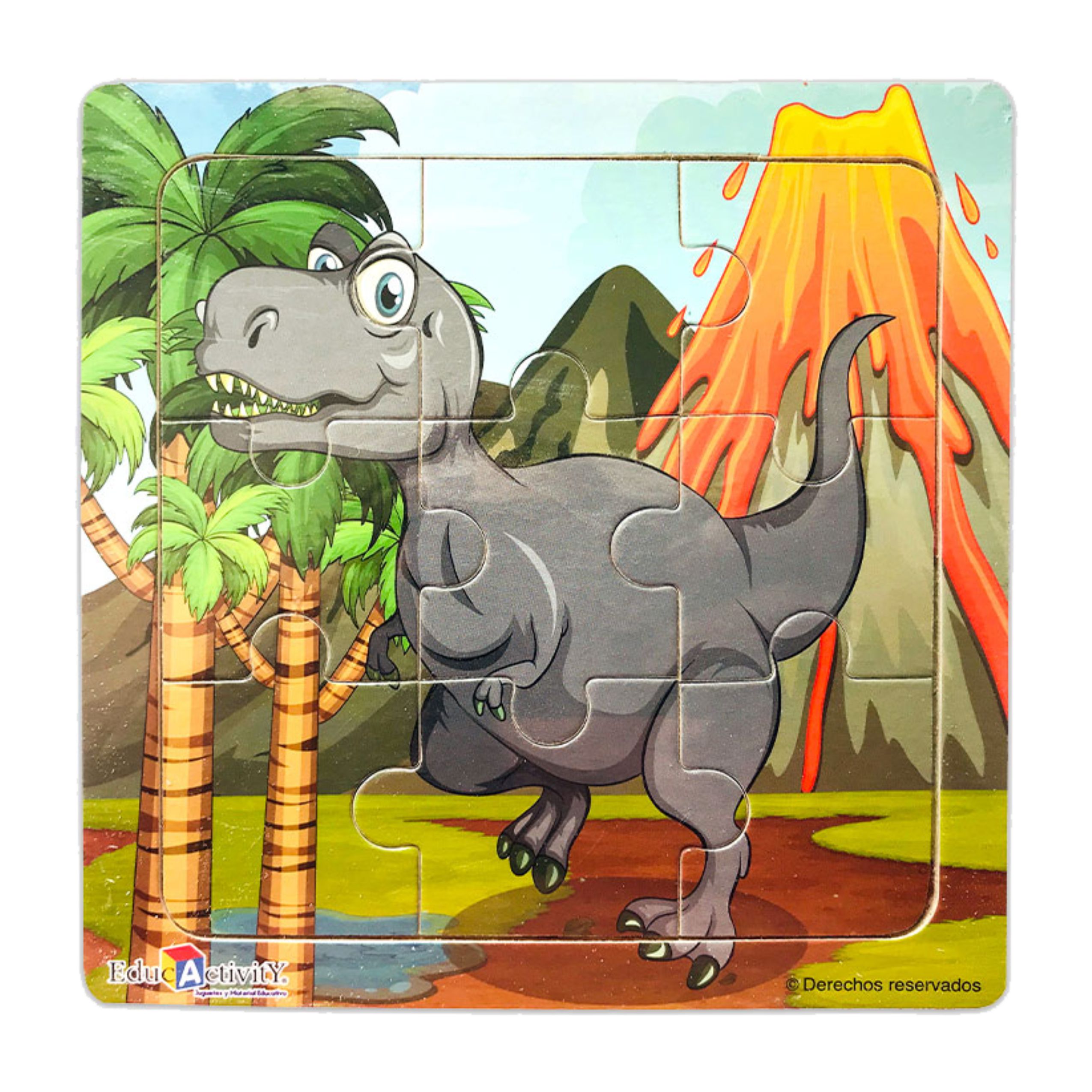 ROMPECABEZAS DIDACTICO DINOSAURIOS 244 EDUCACTIVITY