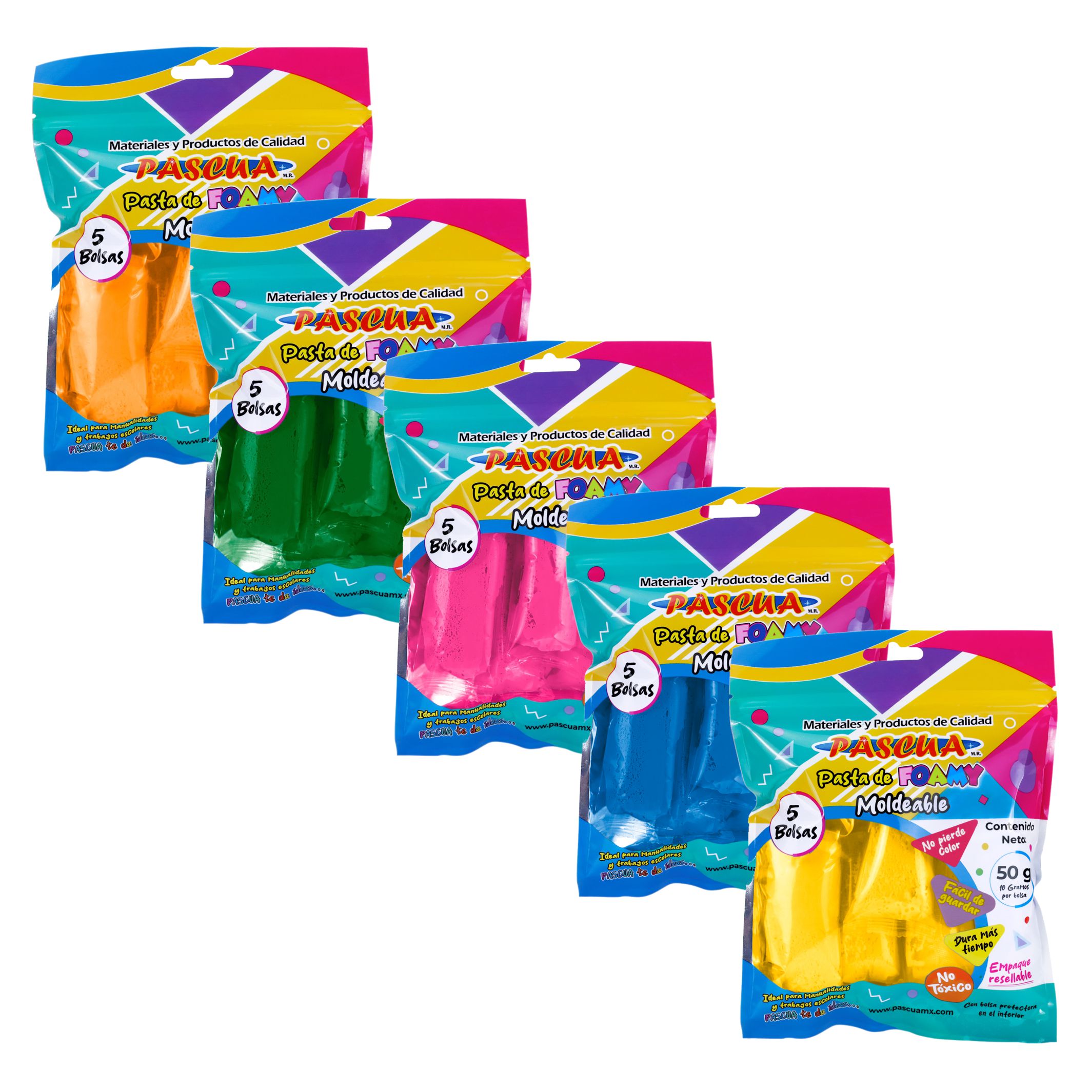 FOAMY MOLDEABLE DE 50GR PASCUA