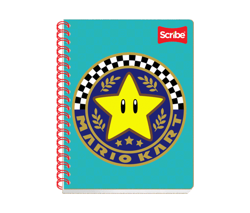 CUADERNO PROFESIONAL CON 100 HOJAS MARIO BROS SCRIBE - Imagen 2