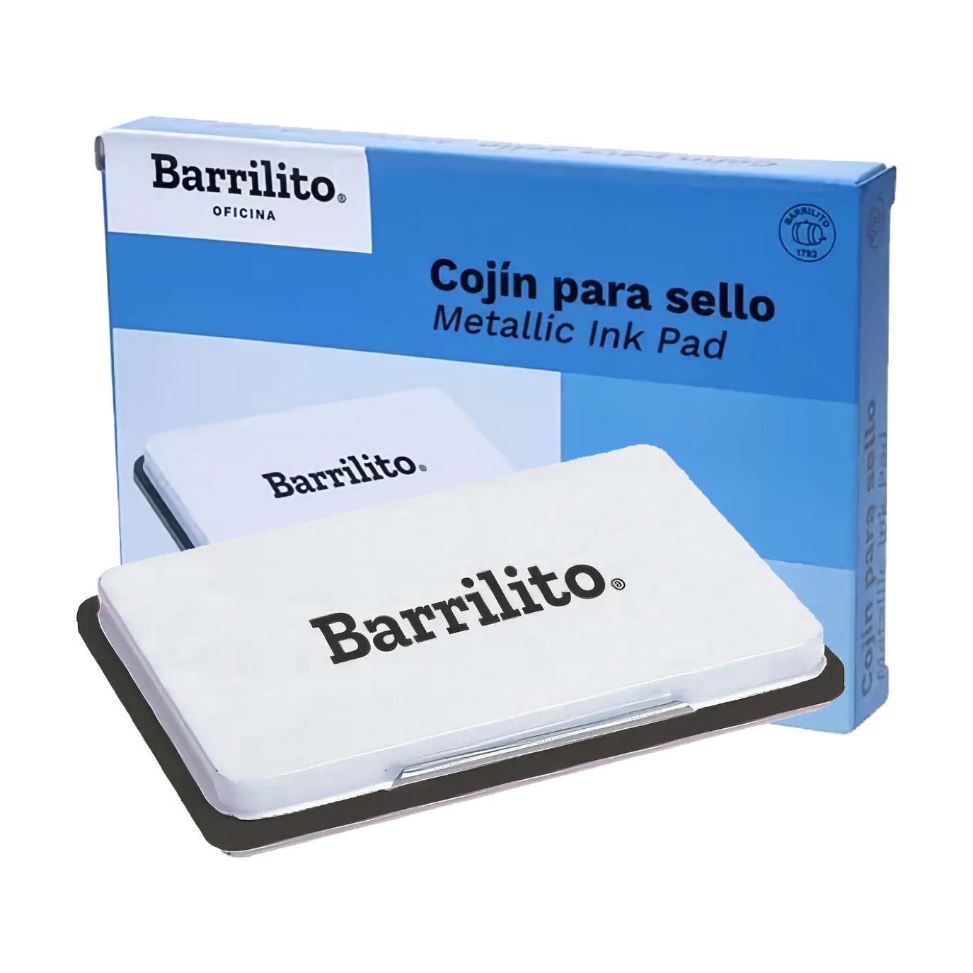 COJIN PARA SELLOS METALICO BARRILITO