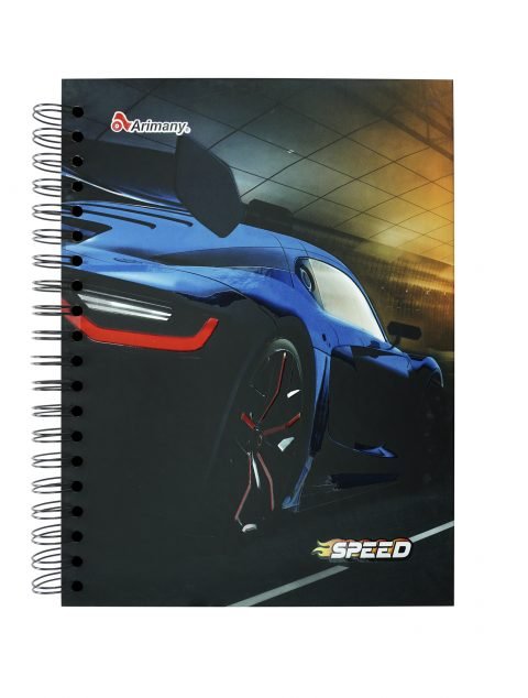 CUADERNO PROFESIONAL DE 180 HOJAS SPEED PASTA DURA RAYA DE 6 MATERIAS ARIMANY - Imagen 4