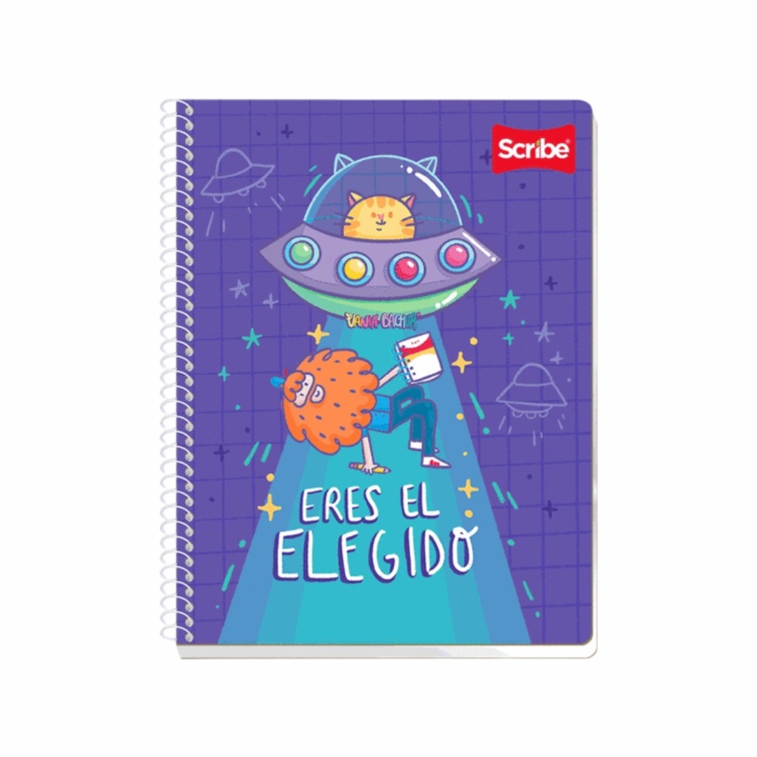 CUADERNO PROFESIONAL PASTA SEMIRRIGIDA 90 HOJAS VANIA BACCHUR SCRIBE - Imagen 4