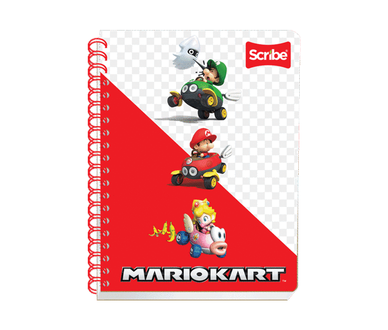 CUADERNO PROFESIONAL CON 100 HOJAS MARIO BROS SCRIBE - Imagen 4