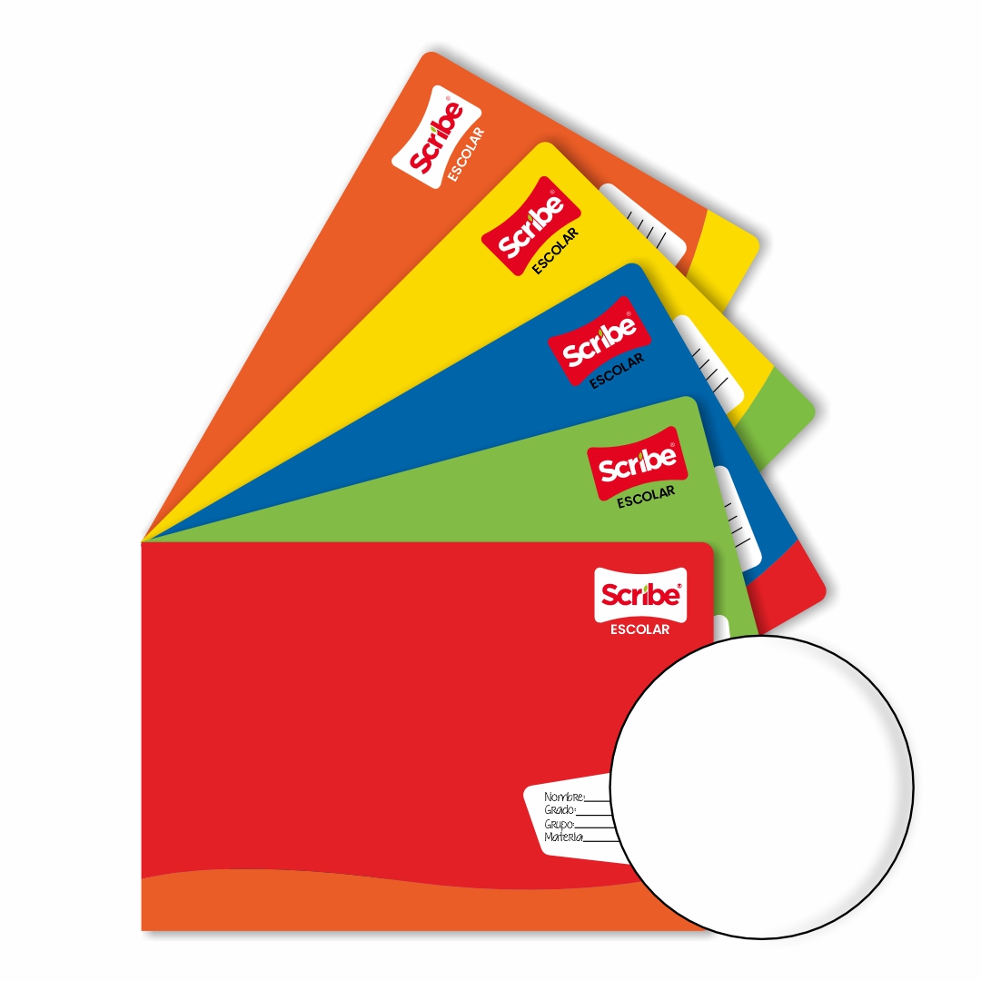 CUADERNO ENGRAPADO FORMA ITALIANA 100 HOJAS SCRIBE