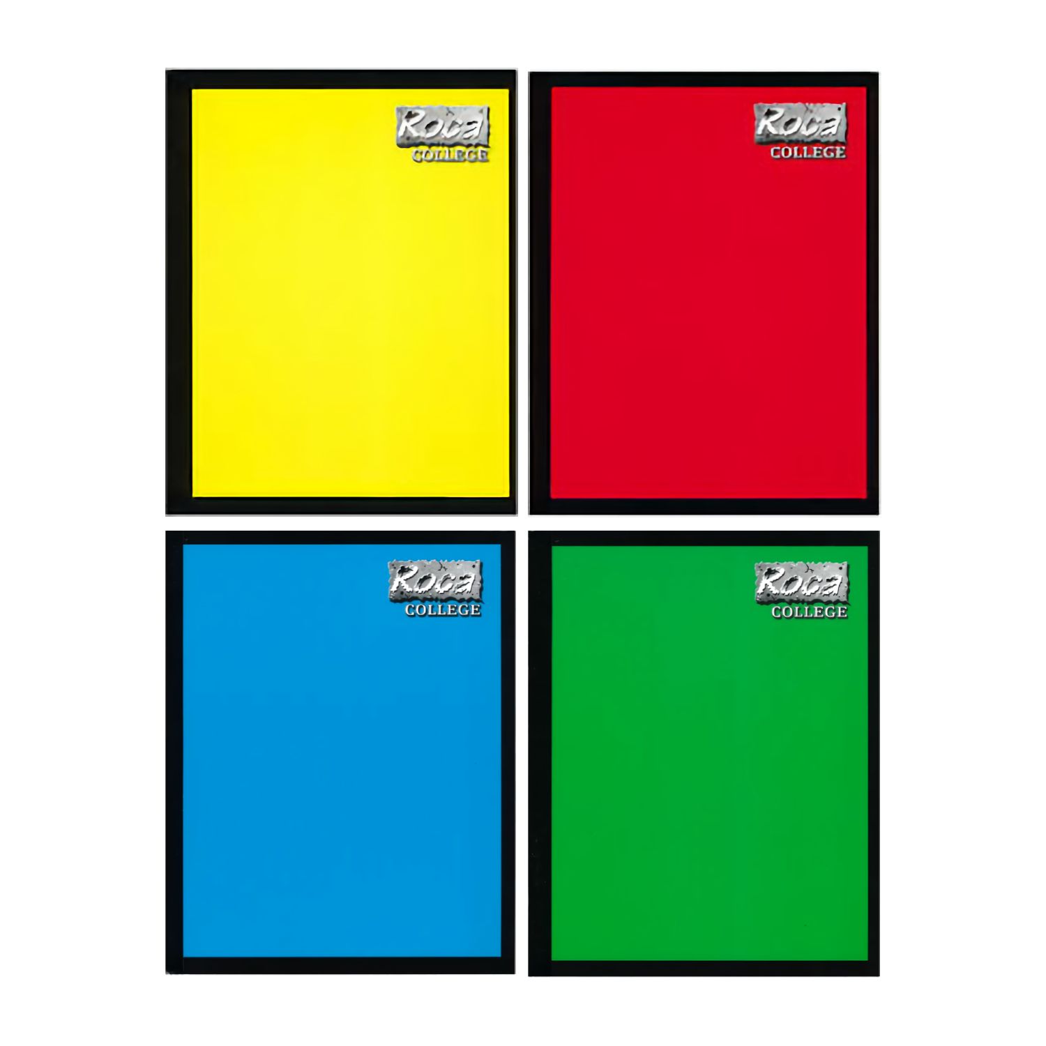 CUADERNO COSIDO COLLEGE DOBLE RAYA CON 100 HOJAS ROCA