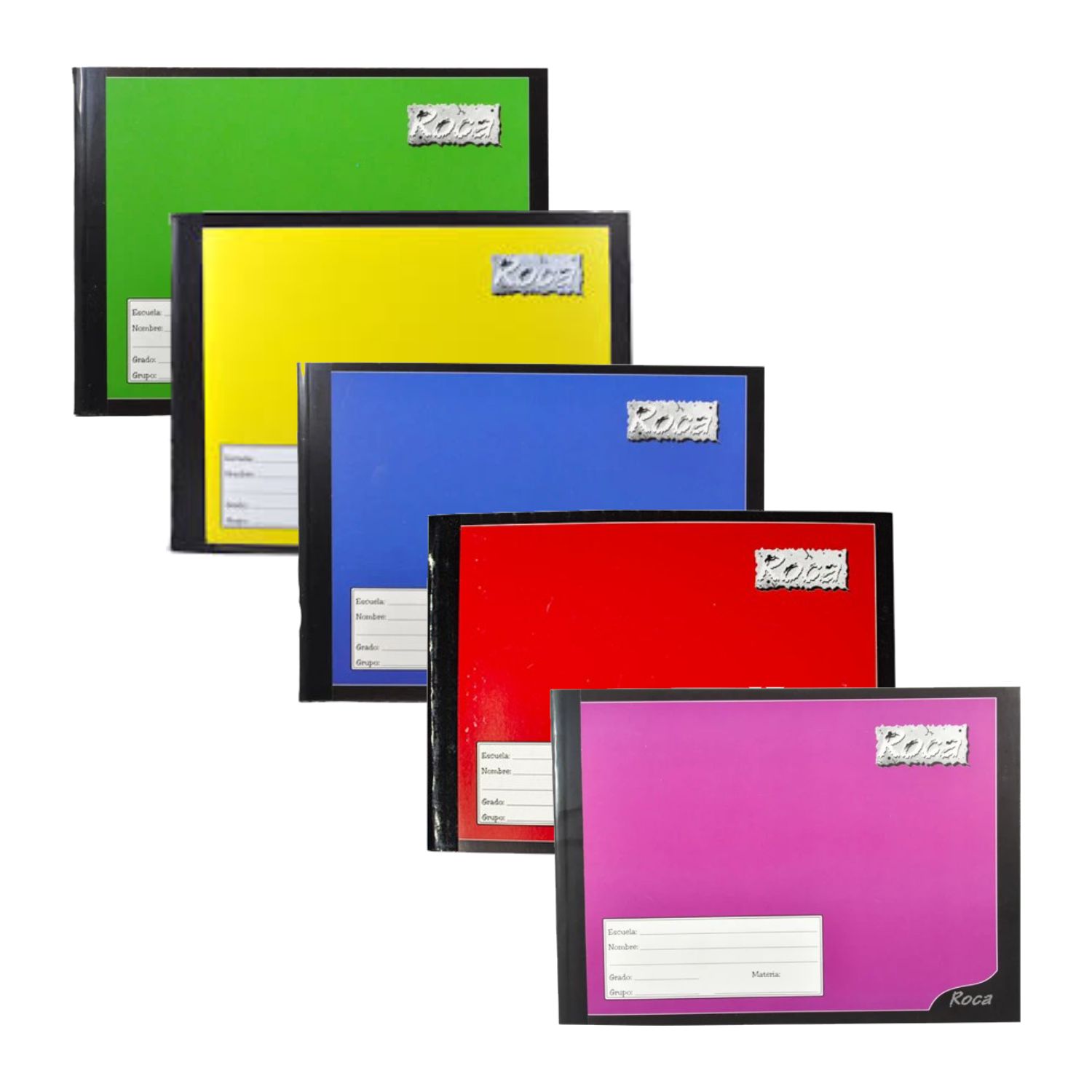 CUADERNO COSIDO FORMA ITALIANA RAYA CON 100 HOJAS ROCA
