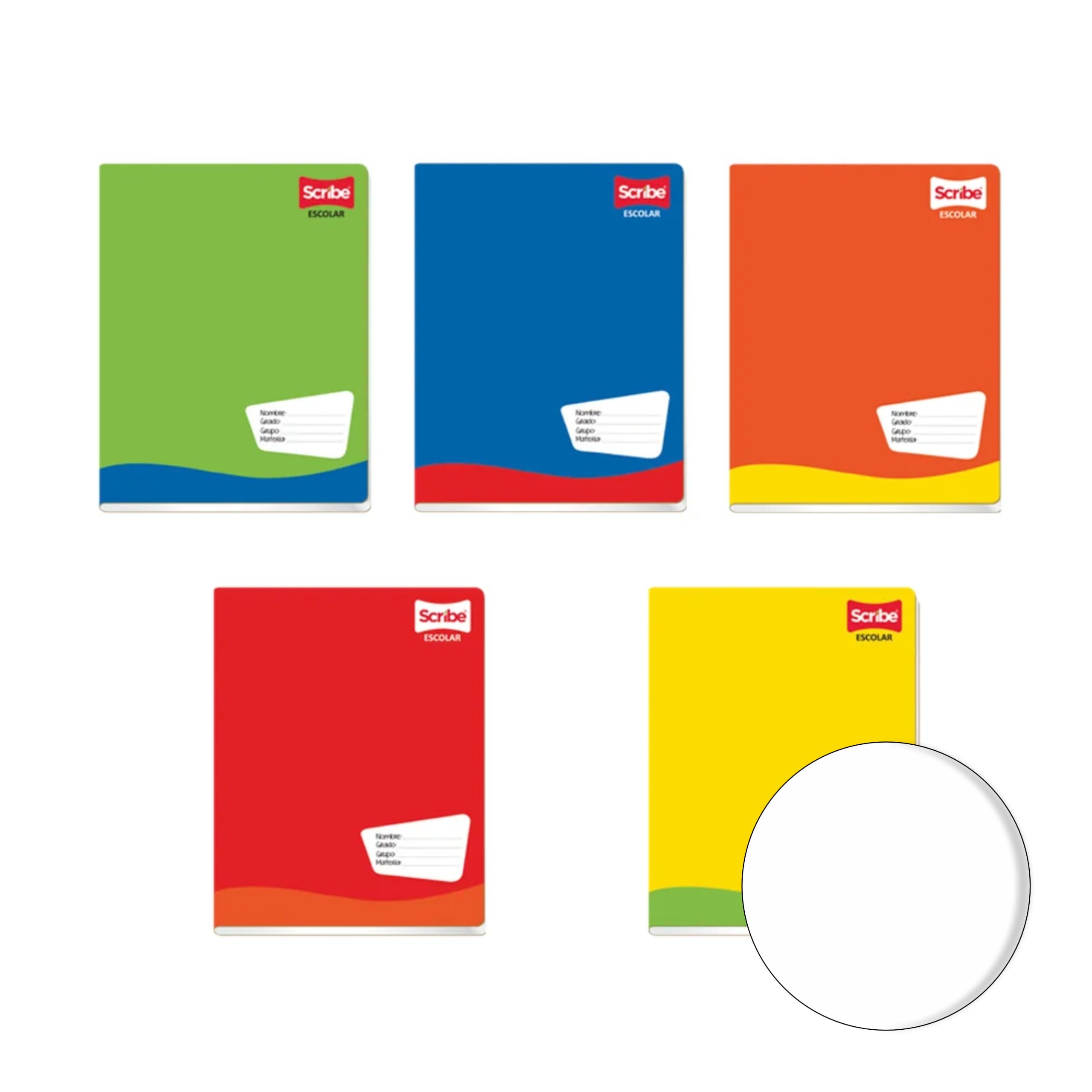 CUADERNO ENGRAPADO FORMA FRANCESA 100 HOJAS SCRIBE