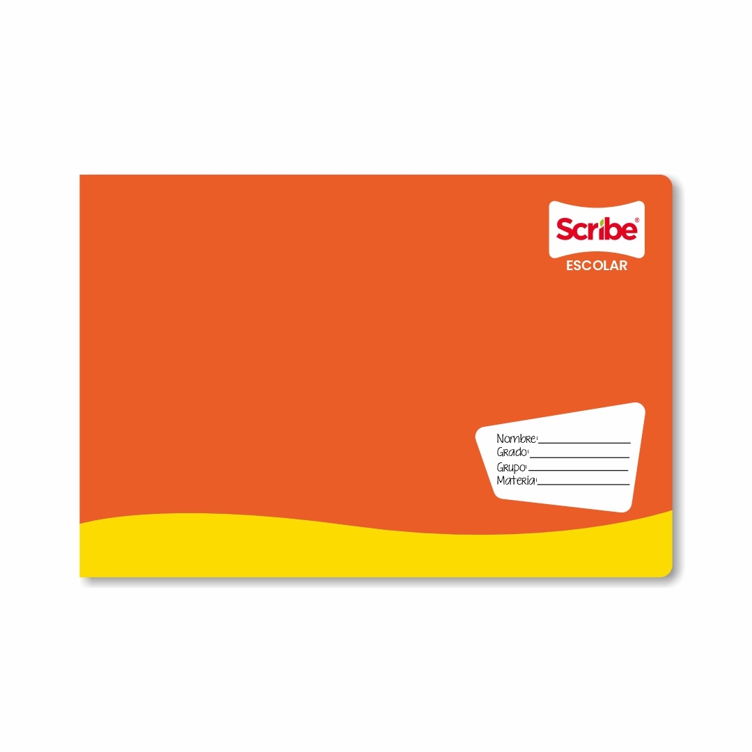 CUADERNO ENGRAPADO FORMA ITALIANA 50 HOJAS SCRIBE - Imagen 4