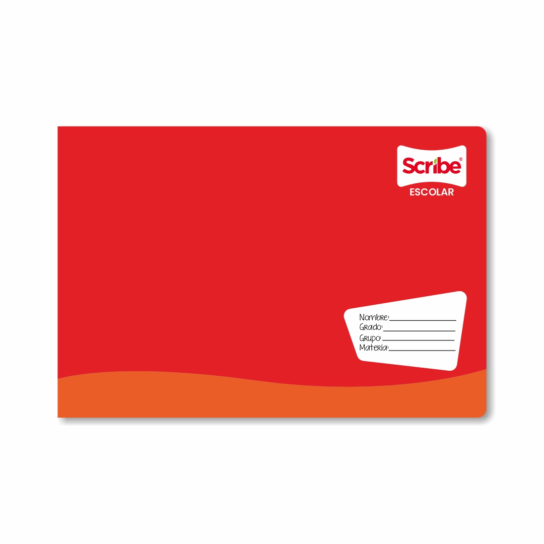 CUADERNO ENGRAPADO FORMA ITALIANA 50 HOJAS SCRIBE - Imagen 5