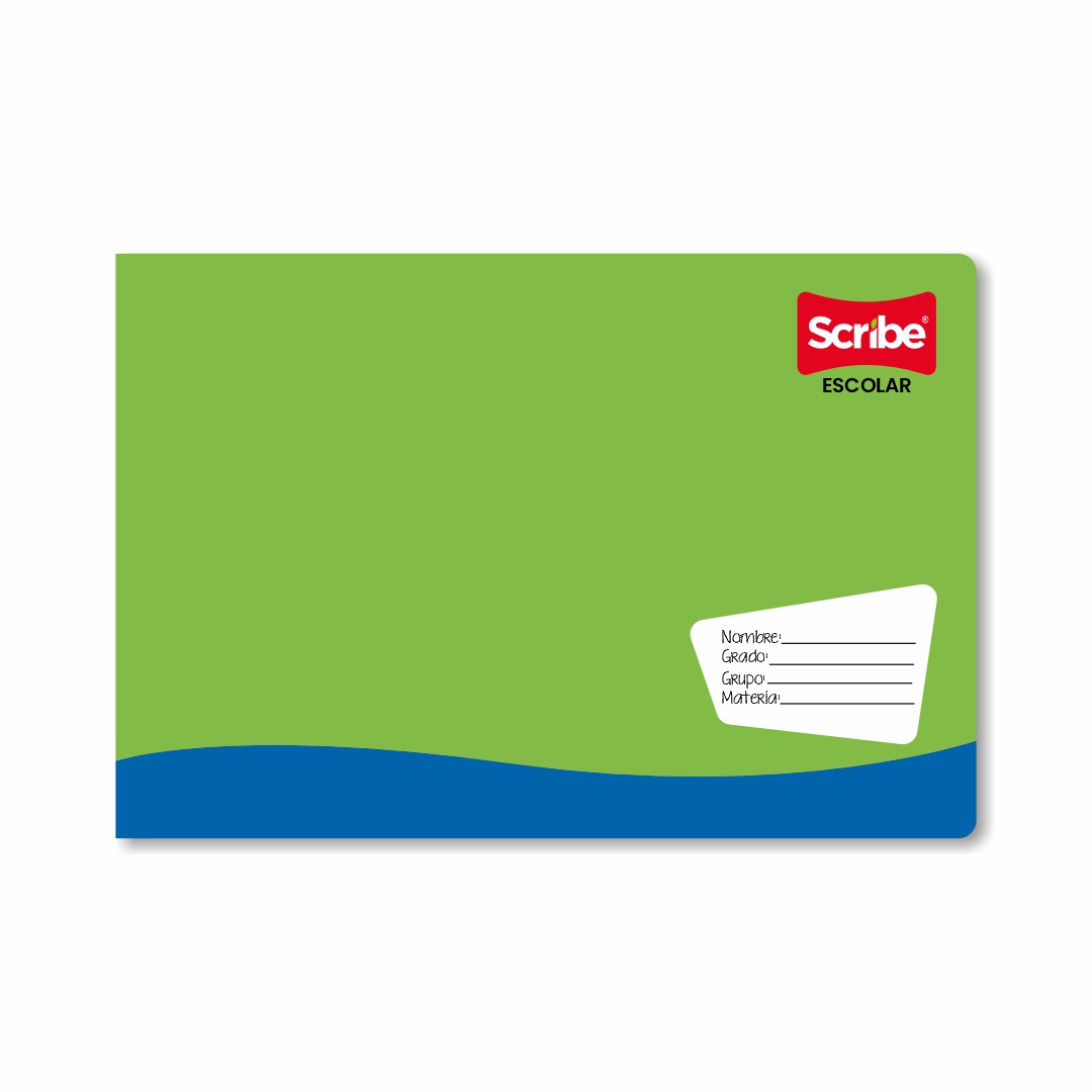 CUADERNO ENGRAPADO FORMA ITALIANA 50 HOJAS SCRIBE - Imagen 6